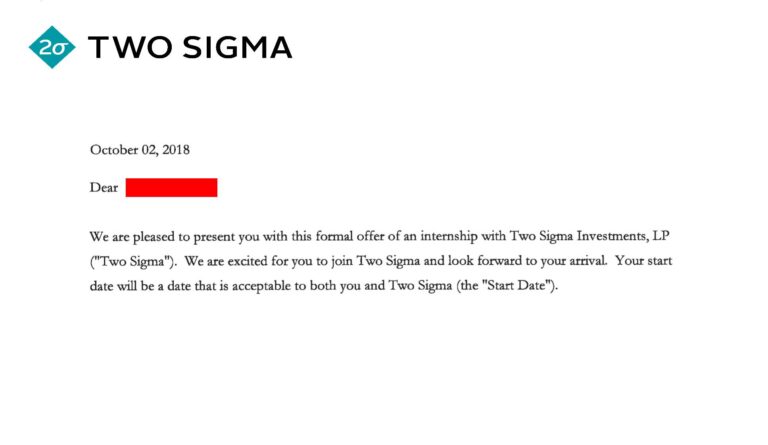 Two Sigma